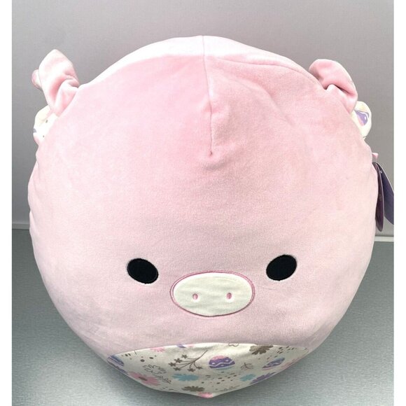 Squishmallows 16" Peter Pink Pig With Easter Print Belly Large Plush - Picture 9 of 12